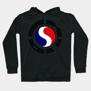 Korean French Multinational Patriot Flag Series Hoodie